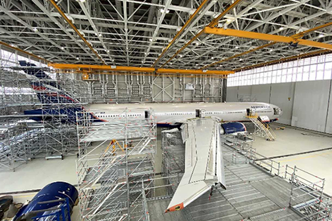 Первый C-check Boeing 777-300ER Аэрофлота 